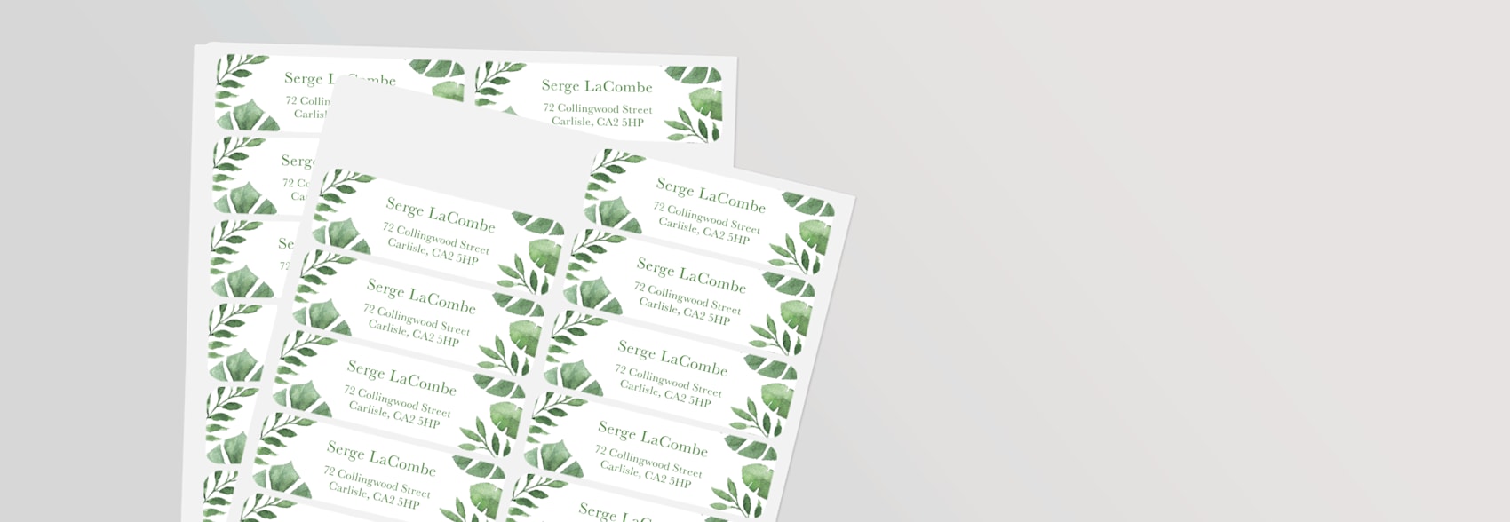 Return Address Labels, Custom Address Stickers | Vistaprint