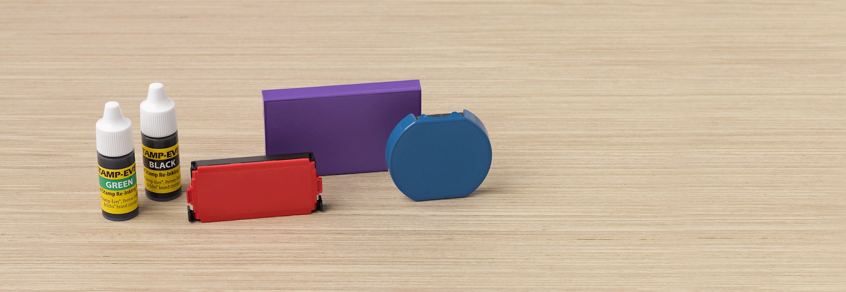 Ink pads for rubber stamps Stamp ink refill Vistaprint