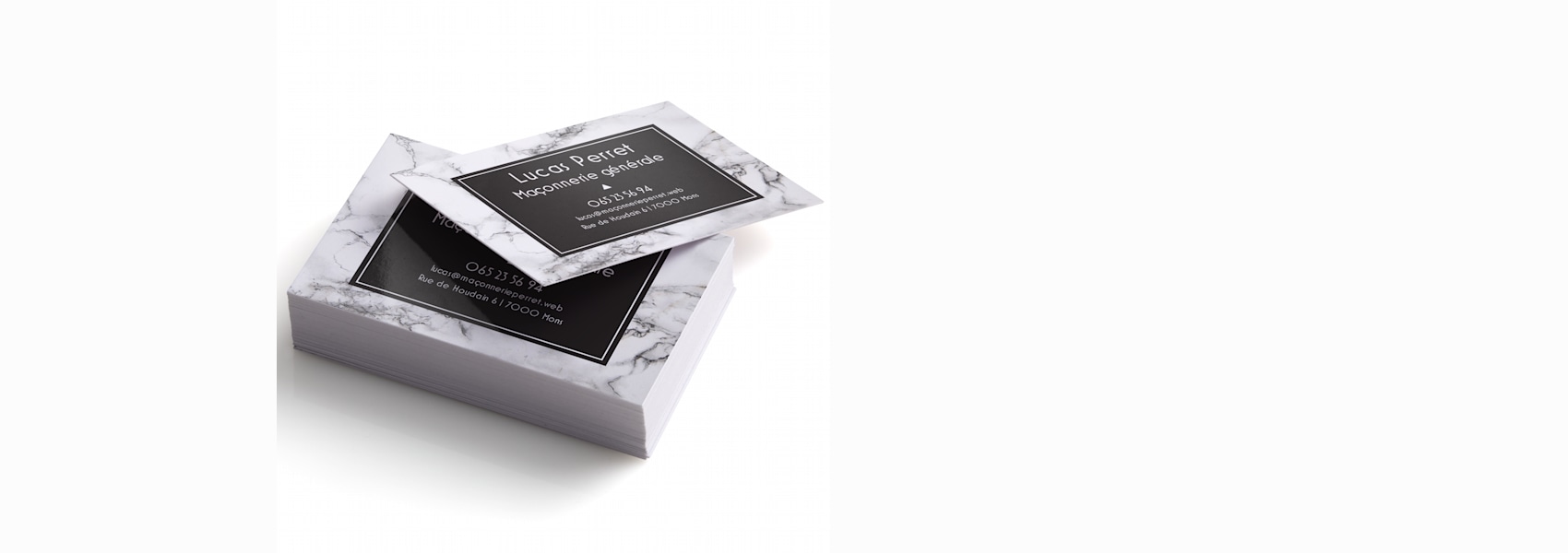 Cartes de visite glacées 4
