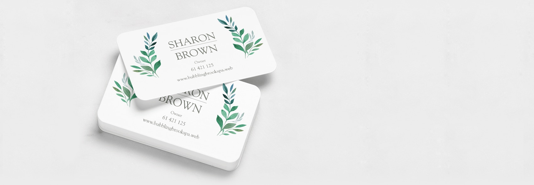 Rounded Corner Business Cards 2