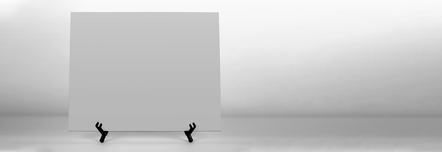 Easels for foam boards and plastic signs Vistaprint