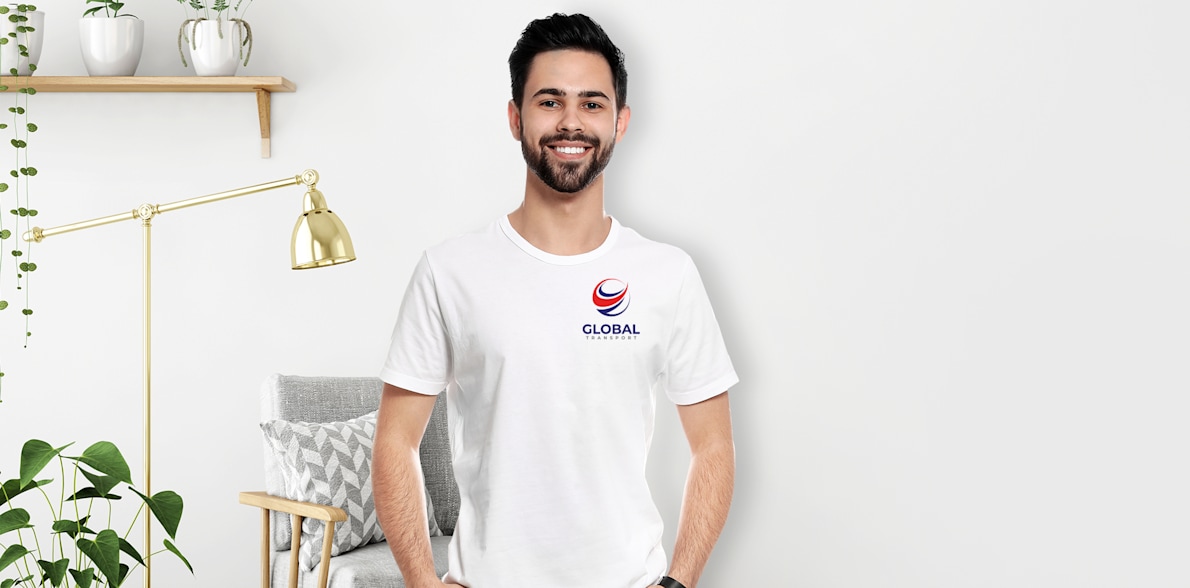 Basic Cotton T-Shirts - Men > Hero Img4