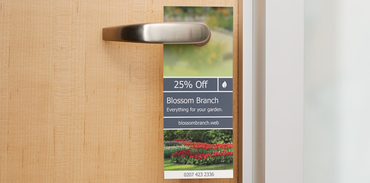 Custom Door Hangers, Door Hanger Printing Vistaprint