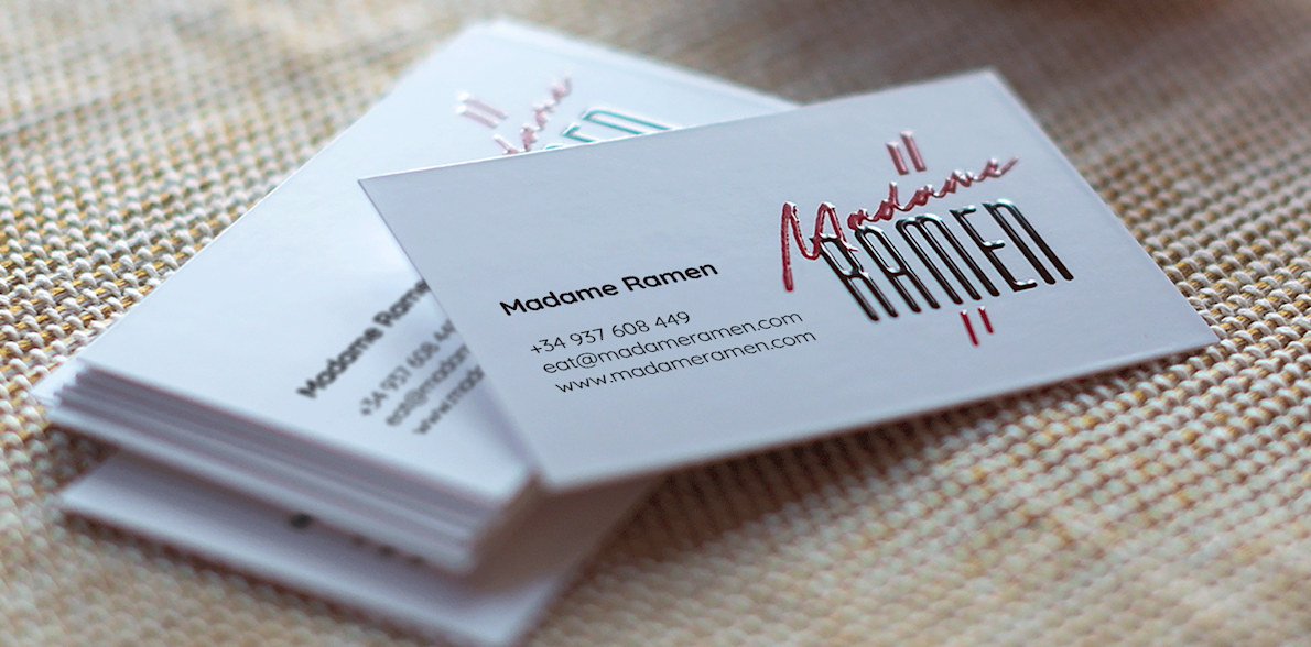 Spot UV Name Cards 3