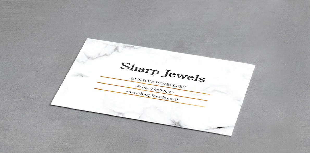 Textured Uncoated Business Cards 4