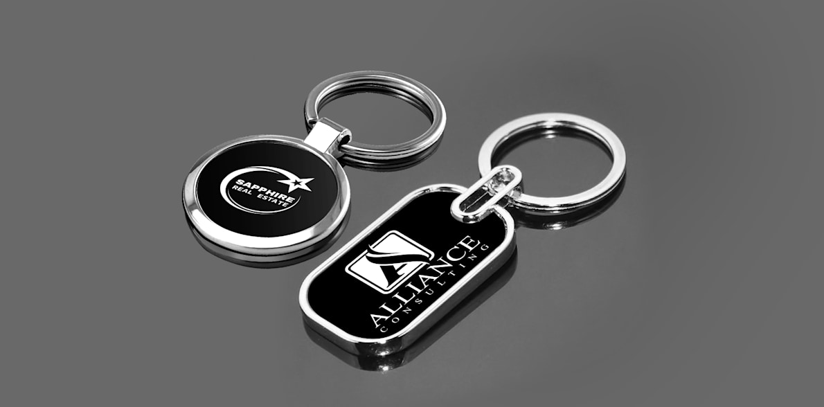 Larger version: Bulk Metal Keychains > Hero img1