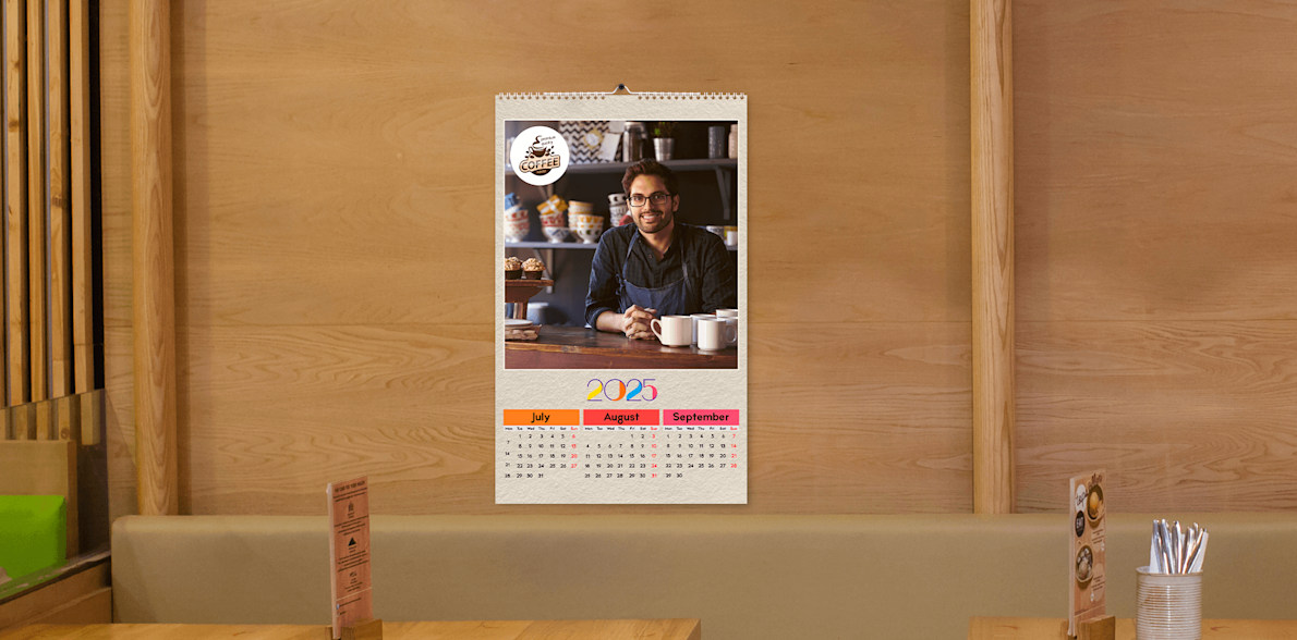 Four Sheeter Wall Calendars 4 Sheeter Wall Calendars 2025 VistaPrint