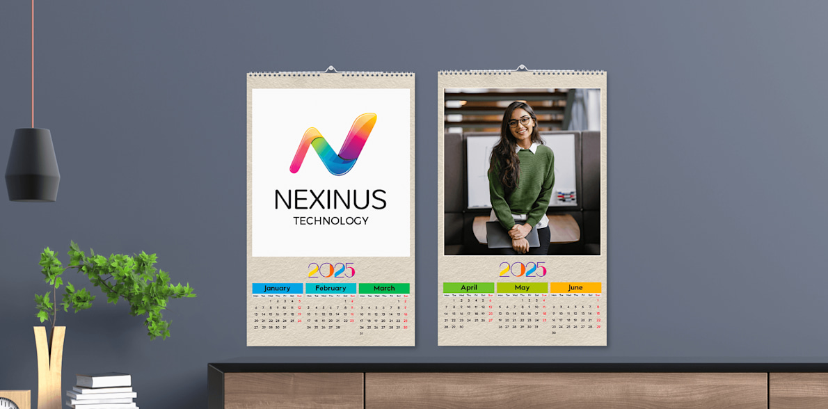 Four Sheeter Wall Calendars 4 Sheeter Wall Calendars 2025 VistaPrint