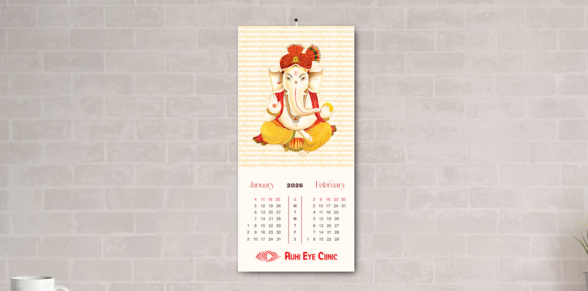 Shree Ganesha Wall Calendars > Hero img2