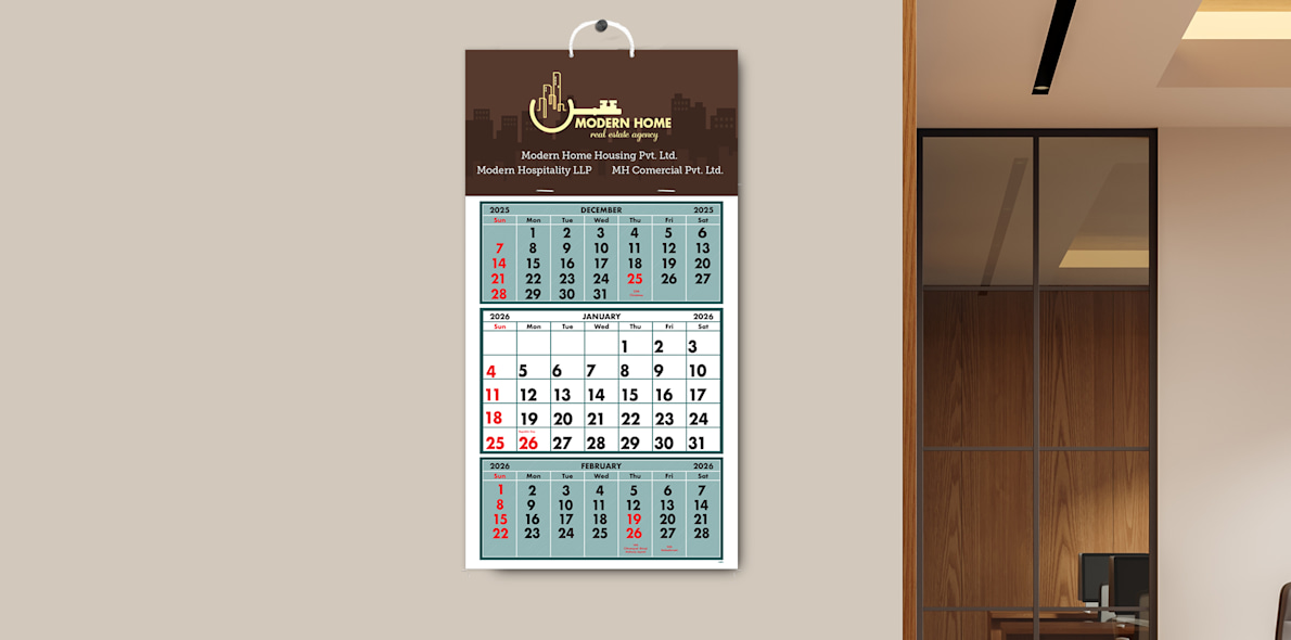 Larger version: Utility Wall Calendars > Hero img1