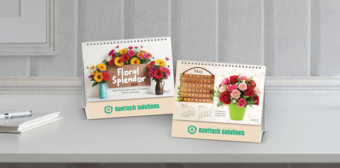 Bulk Desk Calendars 2025 Bulk Desk Calendar Printing VistaPrint