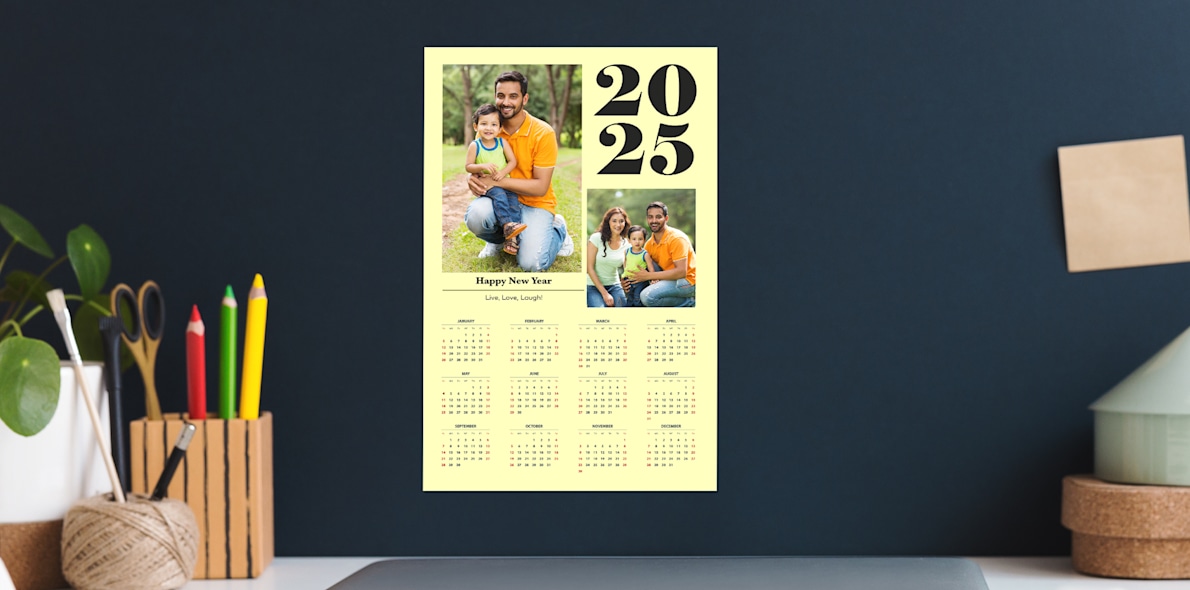 Vistaprint 2025 Calendar Lotte Marianne