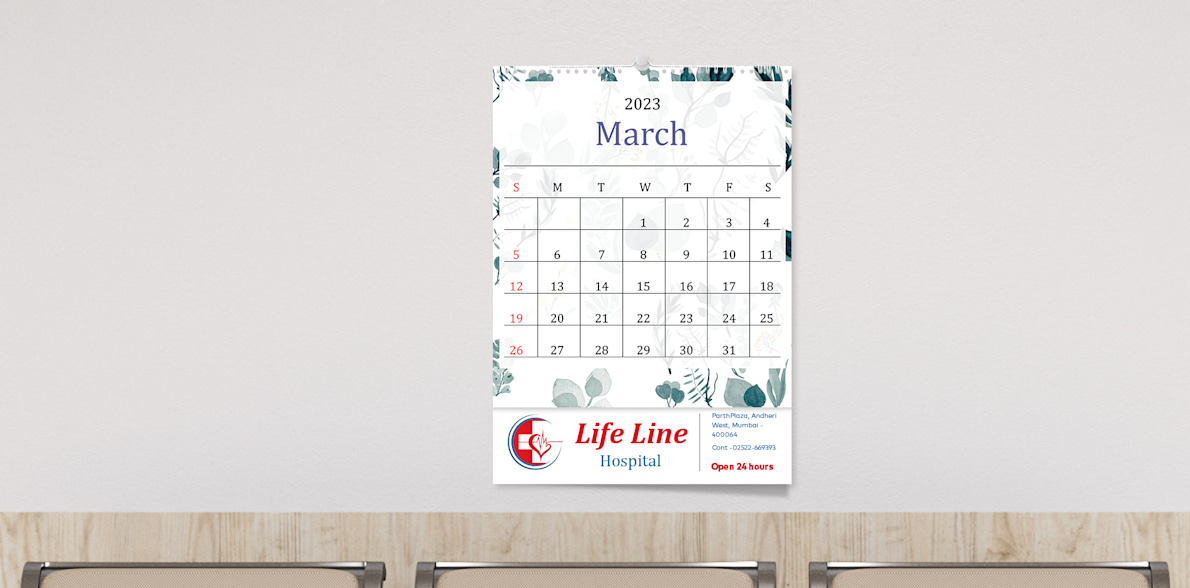 Wall Calendar New Size Vistaprint