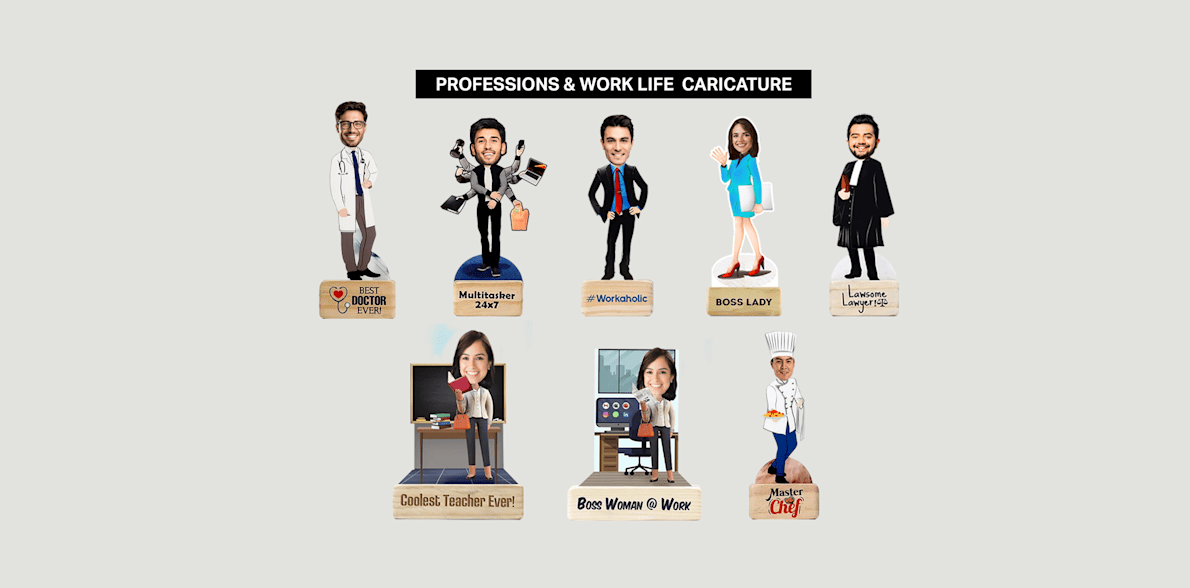 Personalised Caricatures 2