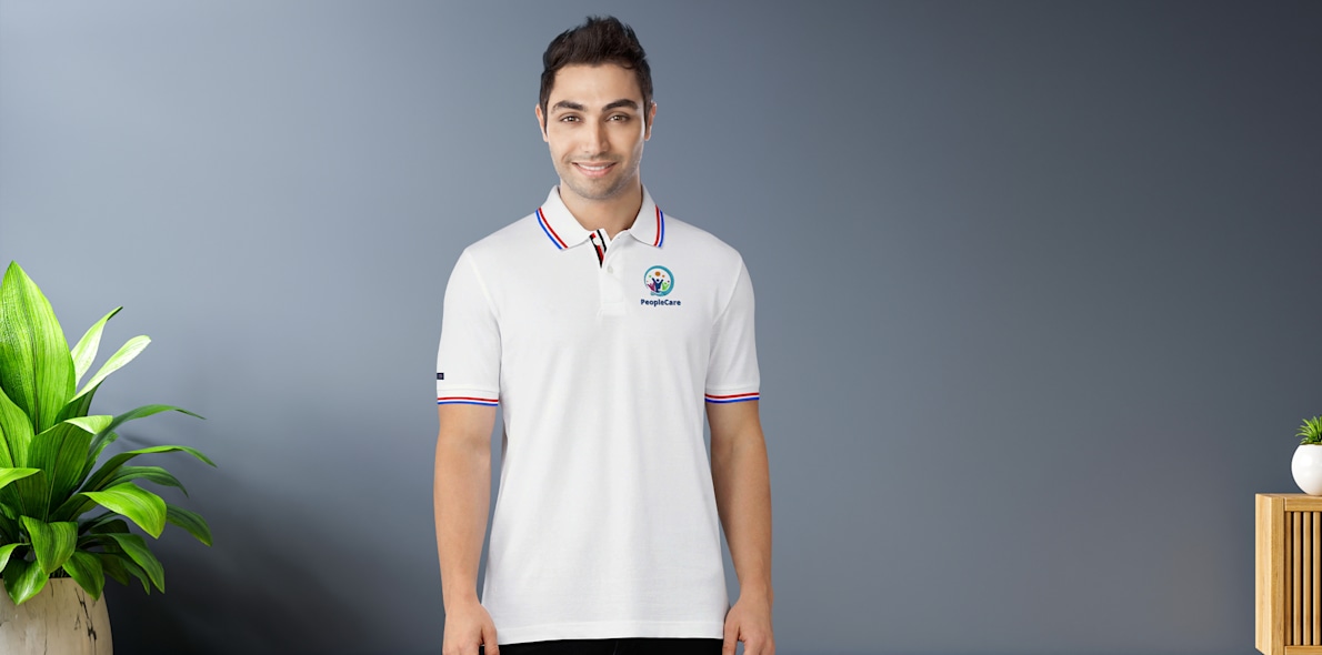 Larger version: Arrow Tipping Polo T-Shirts > Hero img1