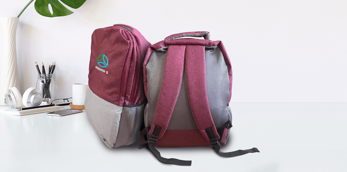Crayton Embroidered Backpacks > Hero img3
