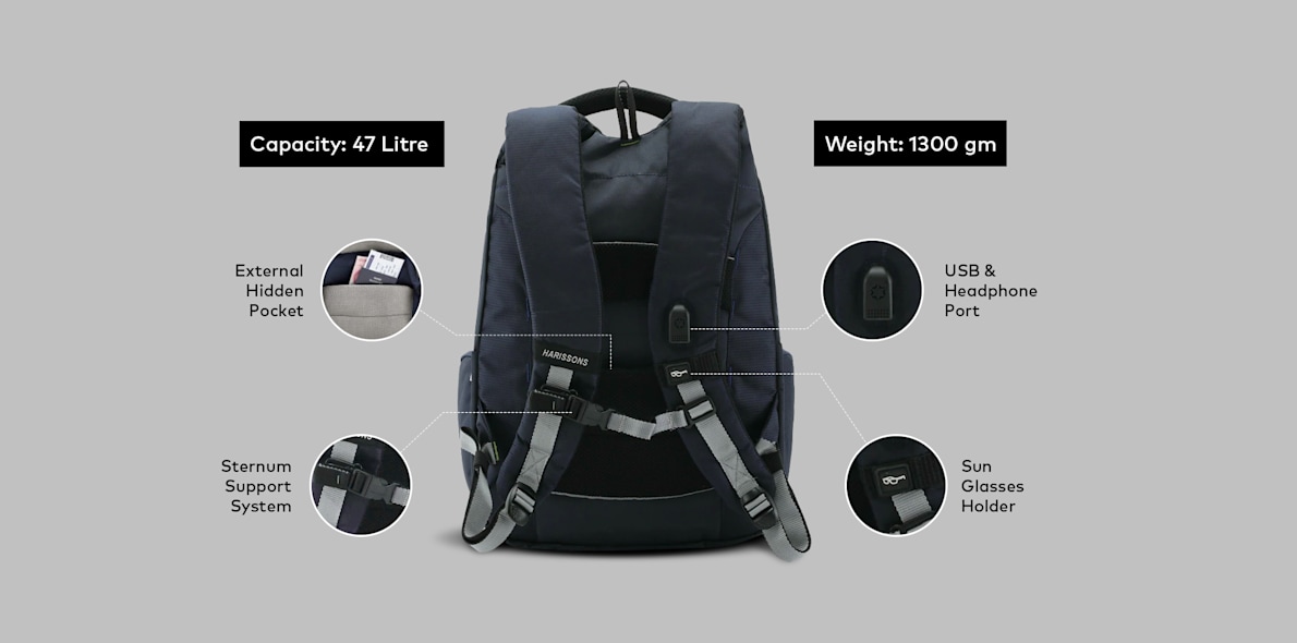 Harissons Sirius Laptop Backpacks 