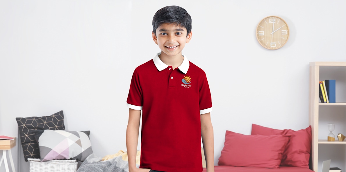Larger version: Kids Scott Polo T-Shirts > Hero img1