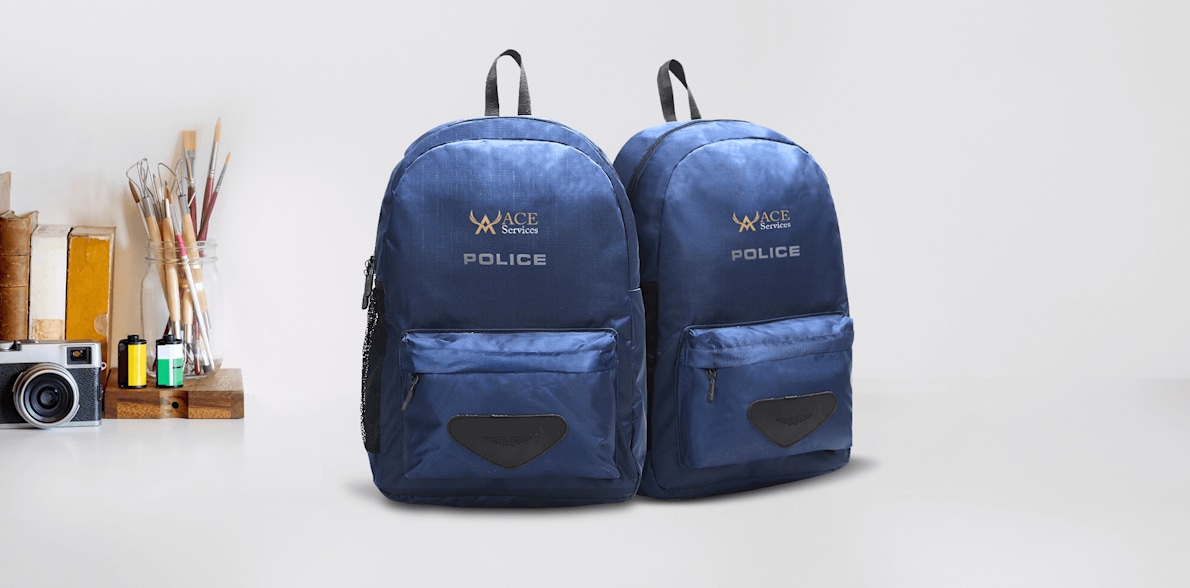 Larger version: Police Casual Backpack > Hero img1