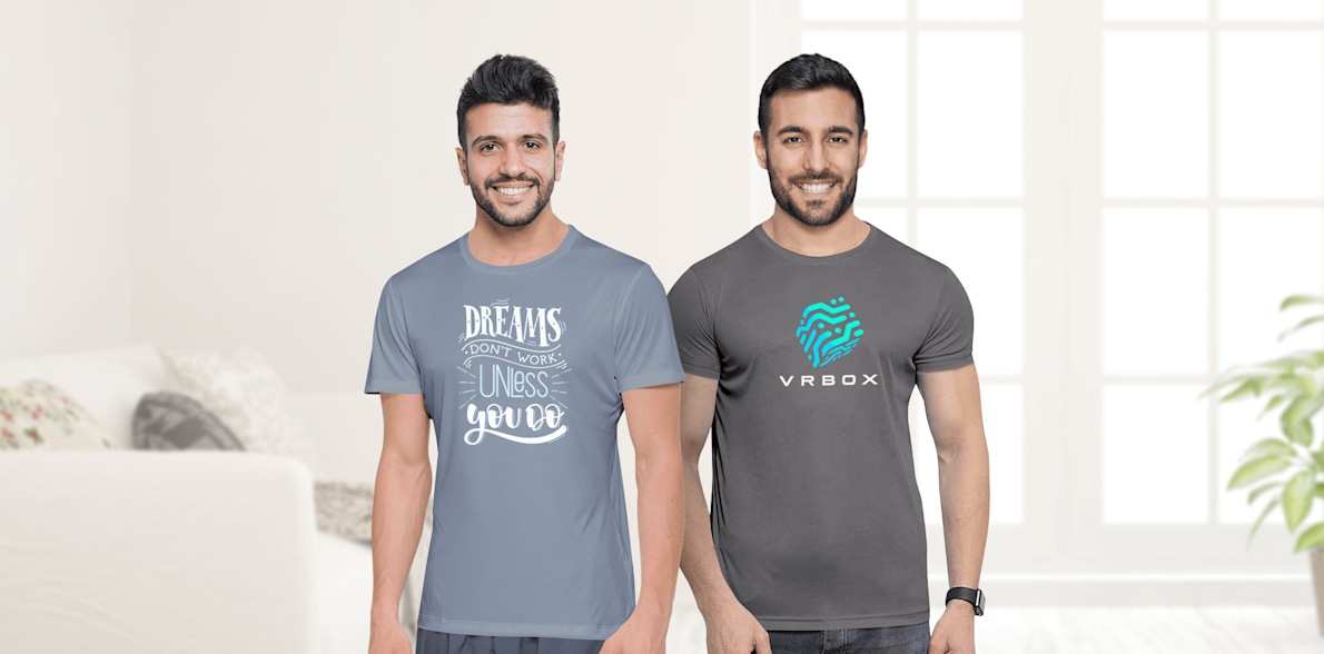 Basic Polyester T-shirts Men & Women > Hero Image 3