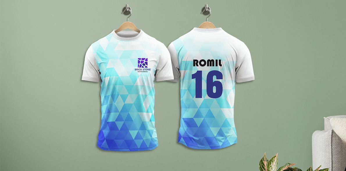 Sports Jersey Round Neck T-Shirts > Hero img6