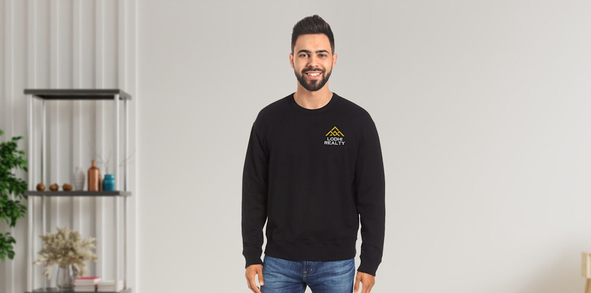 Larger version: Zero Degree Crew Neck Sweatshirts