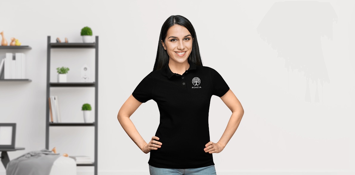 Larger version: Embroidered Polo - Women > Hero Img1