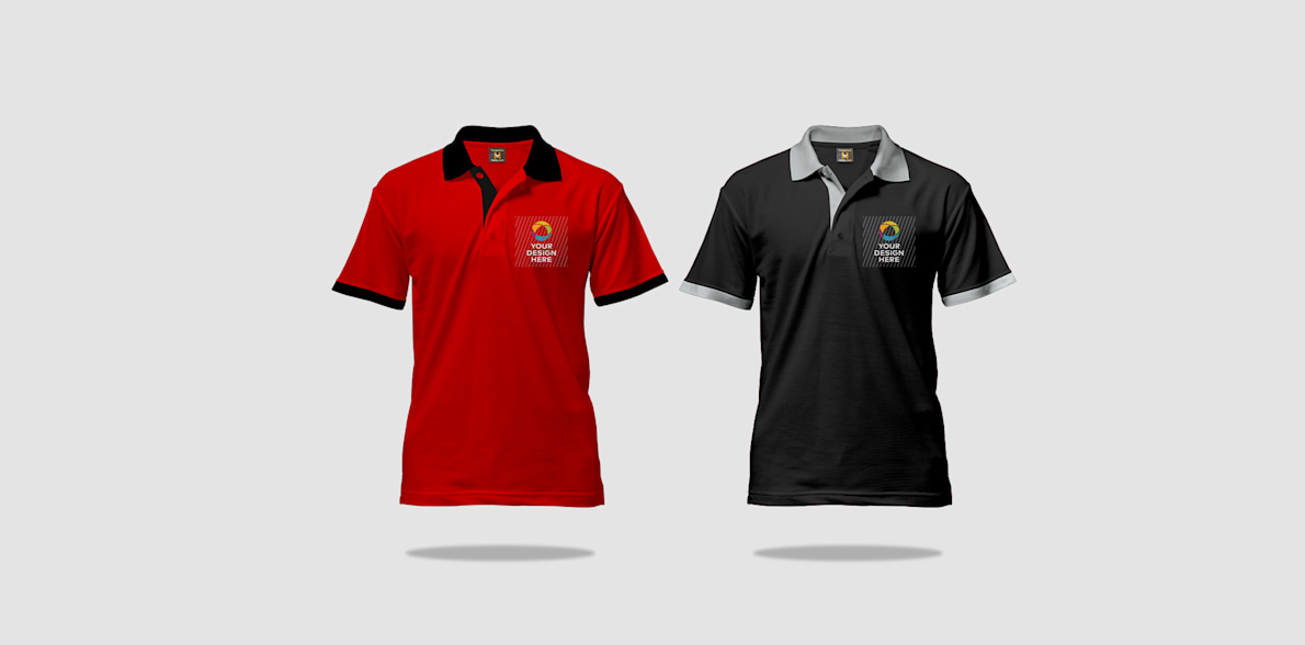 Contrast Collar Polo T-Shirts > Hero img4