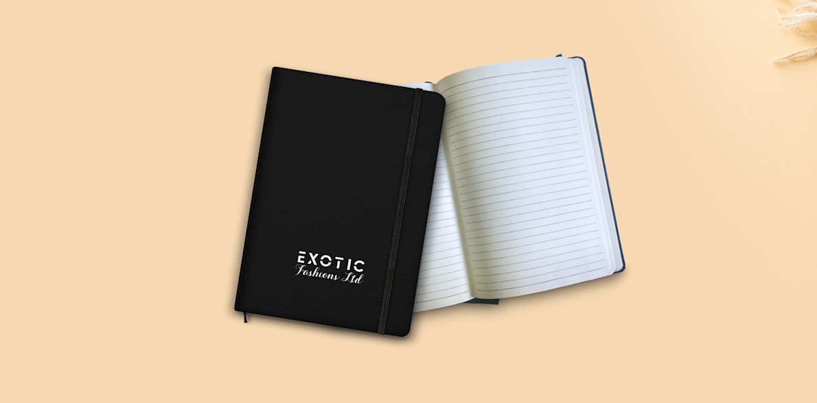 Larger version: Bulk Diary with Strap > Hero img1