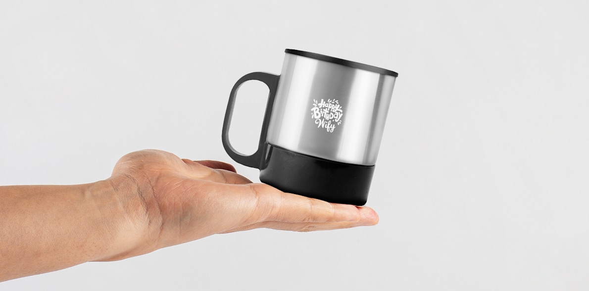 Customised Cello SS Hot Sip Mug - 170ml > Hero img3