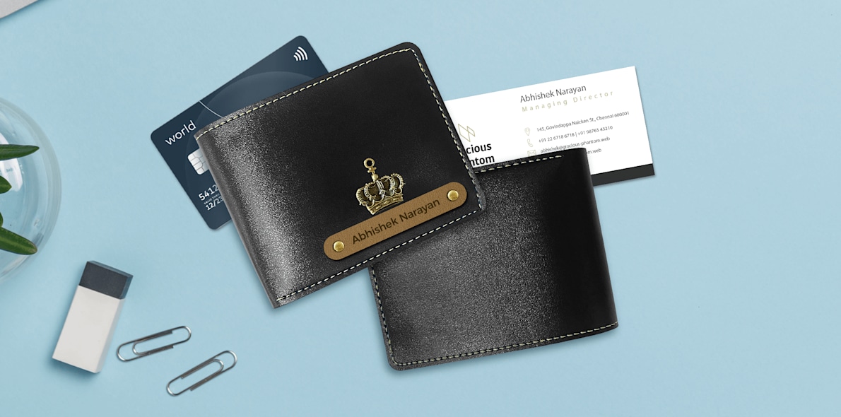 Larger version: Personalised Wallets > Hero img1