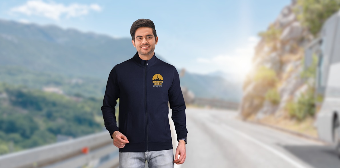 Larger version: Bulk Indian Terrain Zipper Lycra Jackets> Hero Img 1