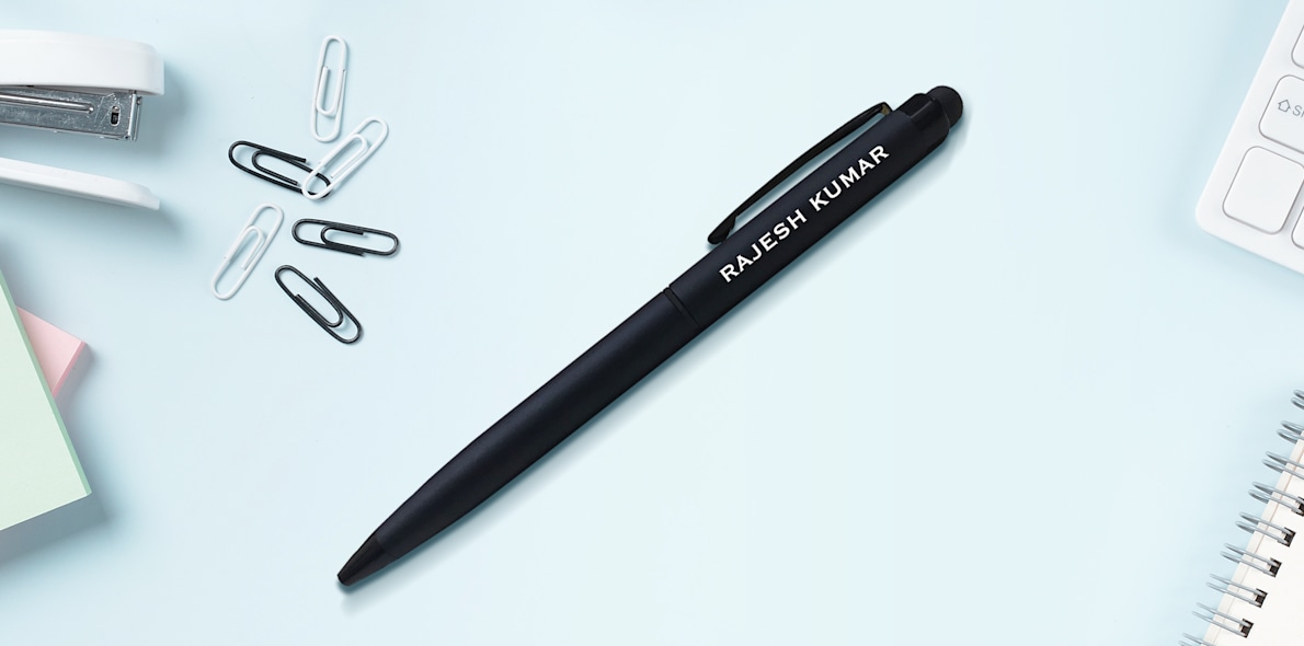 Larger version: Black Matte Ball Pens