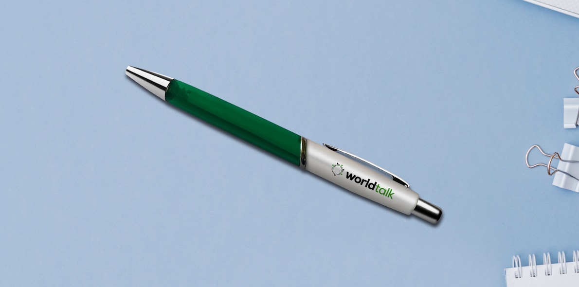 Green with Silver Ball Pens > Hero img1