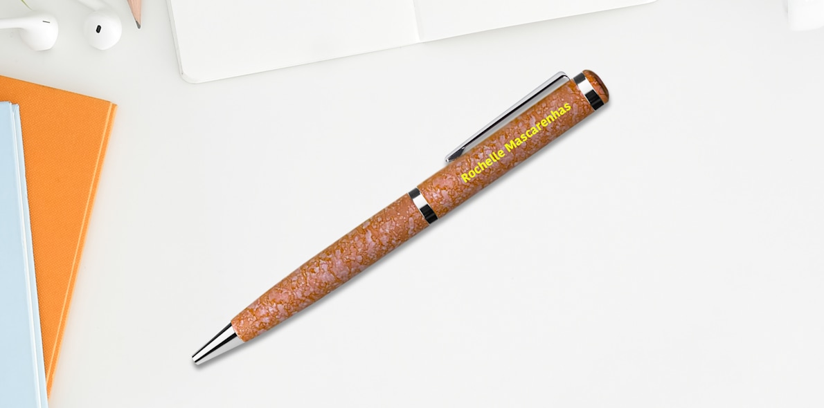 Larger version: Marble Design Metal Ball Pens > Hero img1