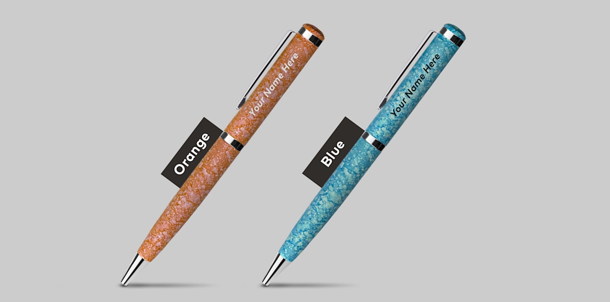 Marble Design Metal Ball Pens > Hero img3