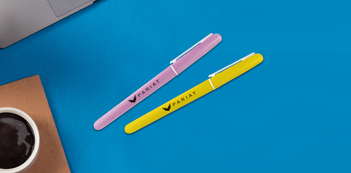 Larger version: New Cap Plastic Pens > Hero img1