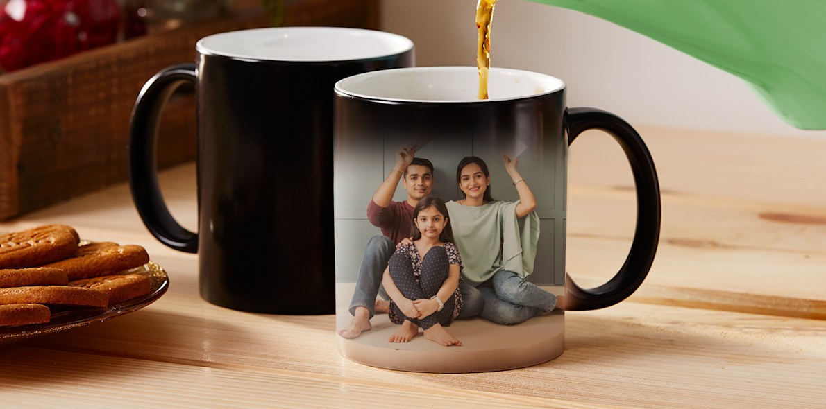 Magic Mug Printing, Personalised Magic Cup Online