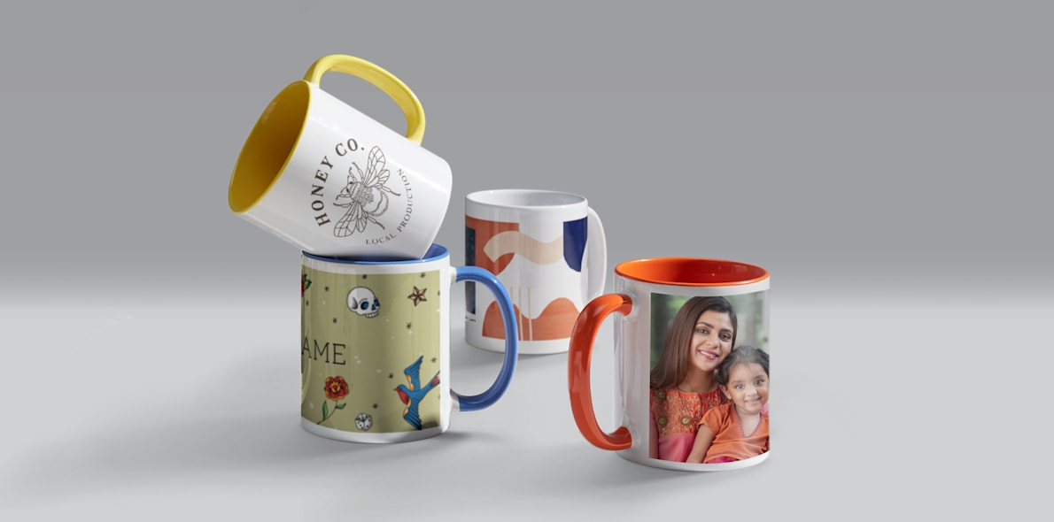 Custom Mugs - White > Hero Img 3