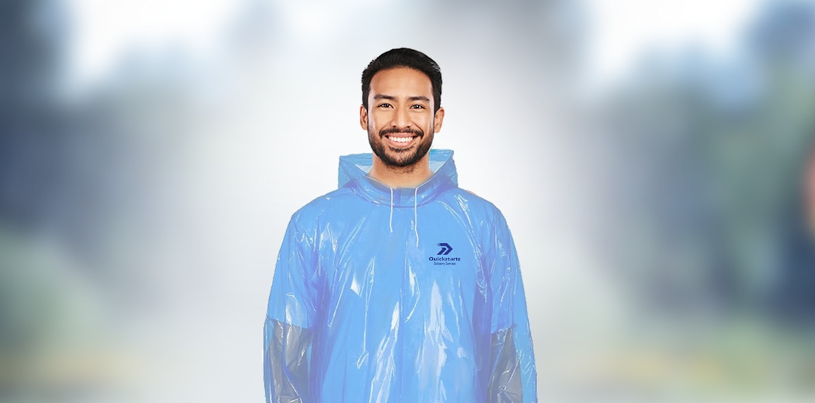 Larger version: Rain Poncho >Hero Img1