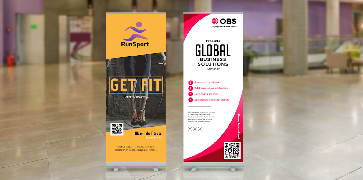 Standees Retractable Banners Banner Stands Vistaprint