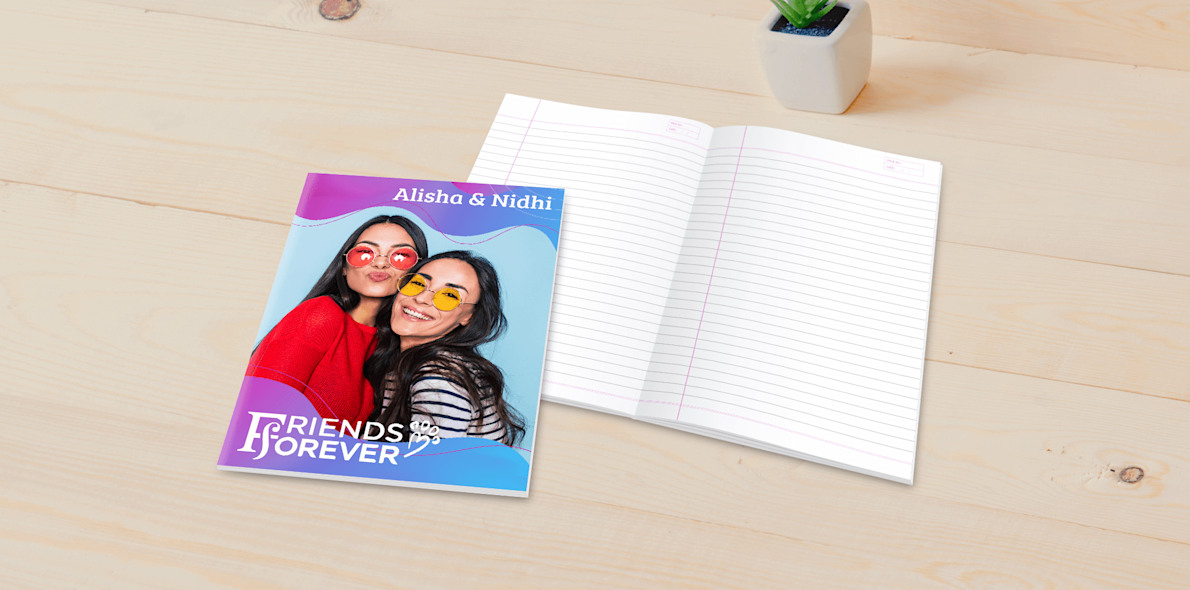 Personalized School/College Notebooks > Hero img4