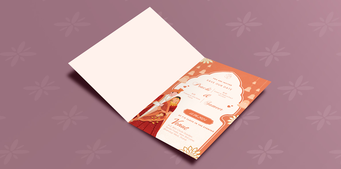 Personalized Passport Wedding Birthday Party Invitation 