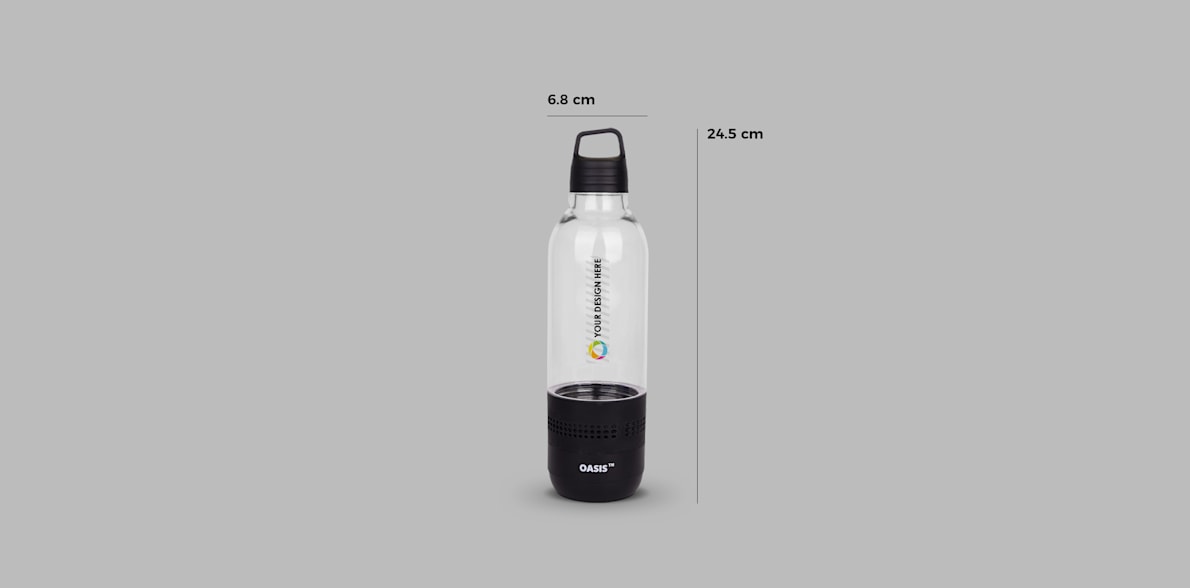 HydroBoom 400ml Water Bottle with Wireless Speaker > Hero img5