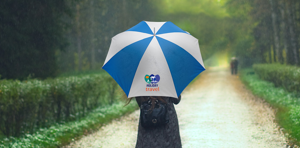 Larger version: Sun Walking Stick Umbrellas > Hero img1