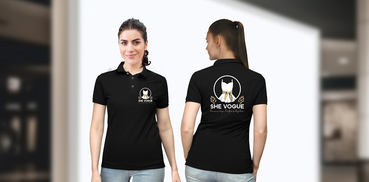 Embroidered Polo - Women > Hero Img4
