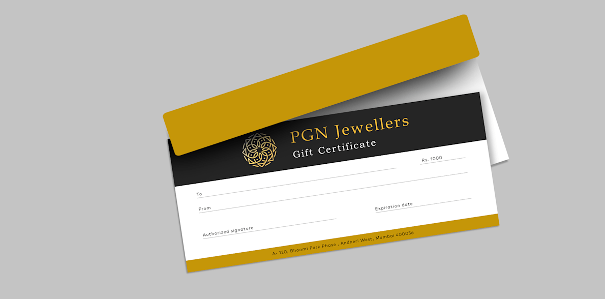 Custom Gift Certificates