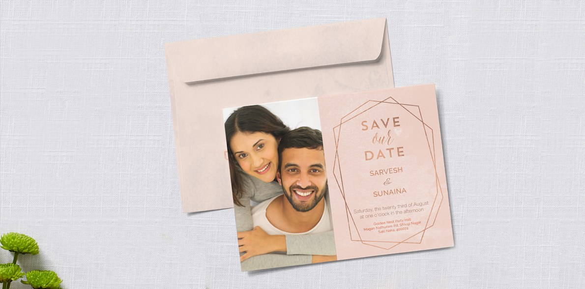 Custom Save the Date Cards