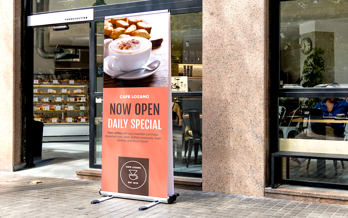 Double Sided Pull Up Banners