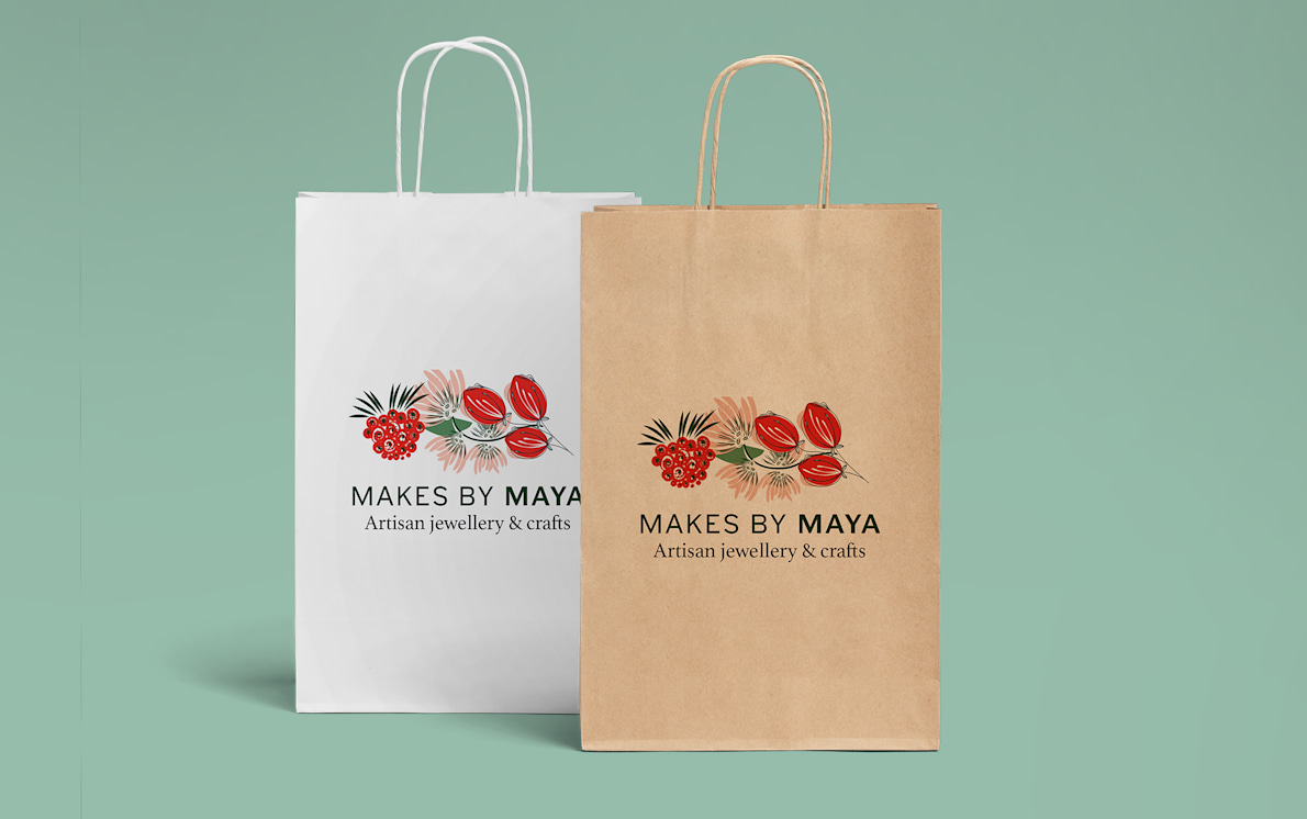 Larger version: Custom paper bags